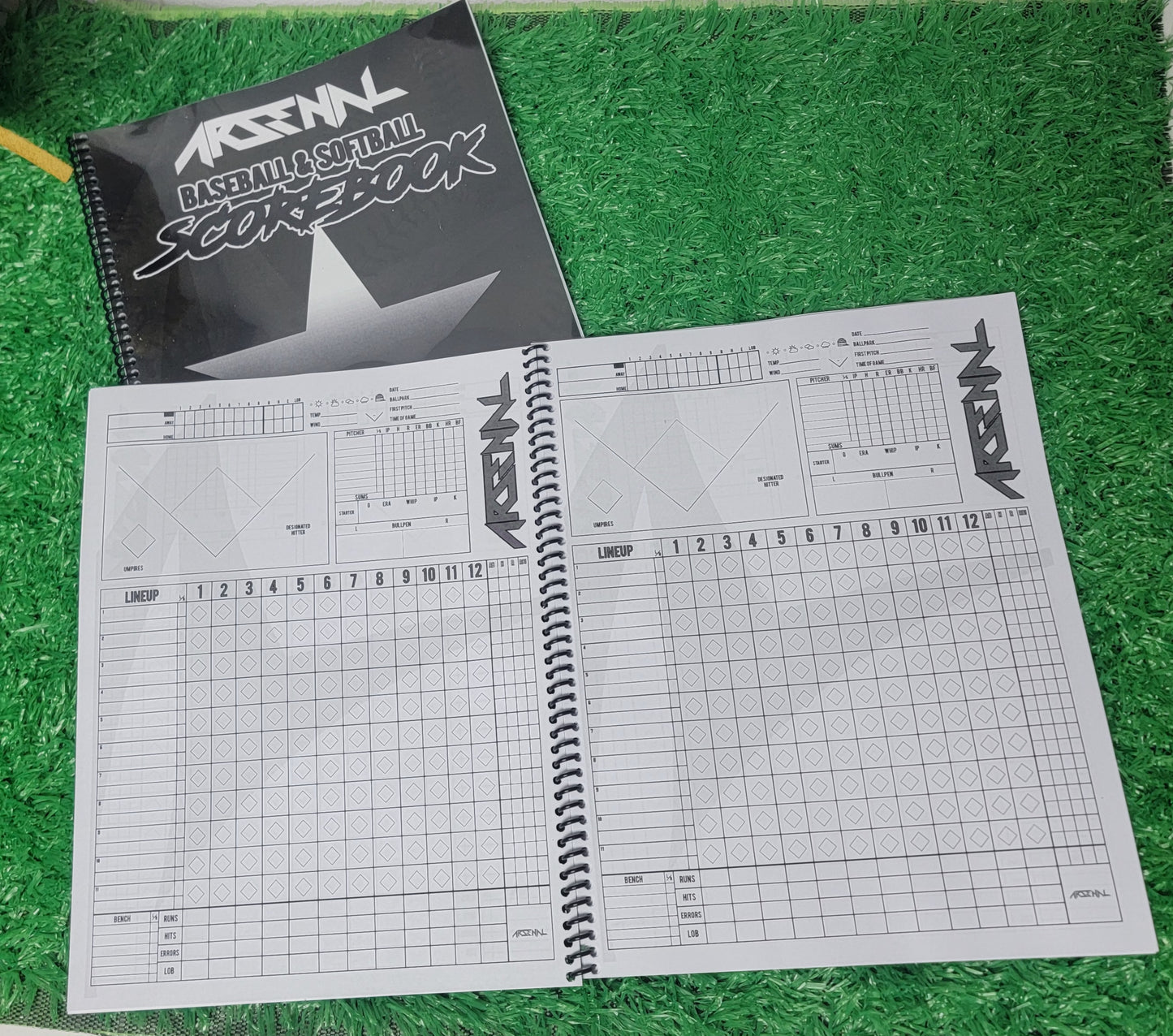 ARSENAL BASEBALL & SOFTBALL SCORECARDS 25