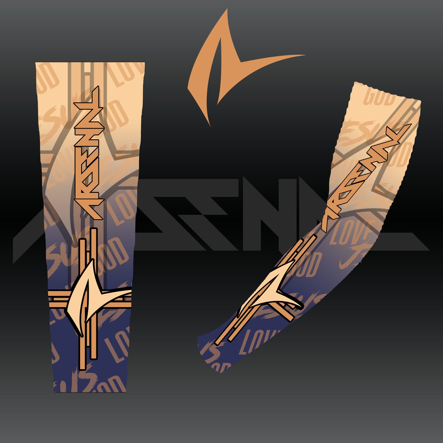 ARSENAL ARM SLEEVES JESUS CROWN EDITION
