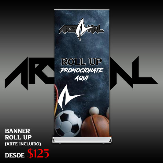 ARSENAL ROLL UP BANNER
