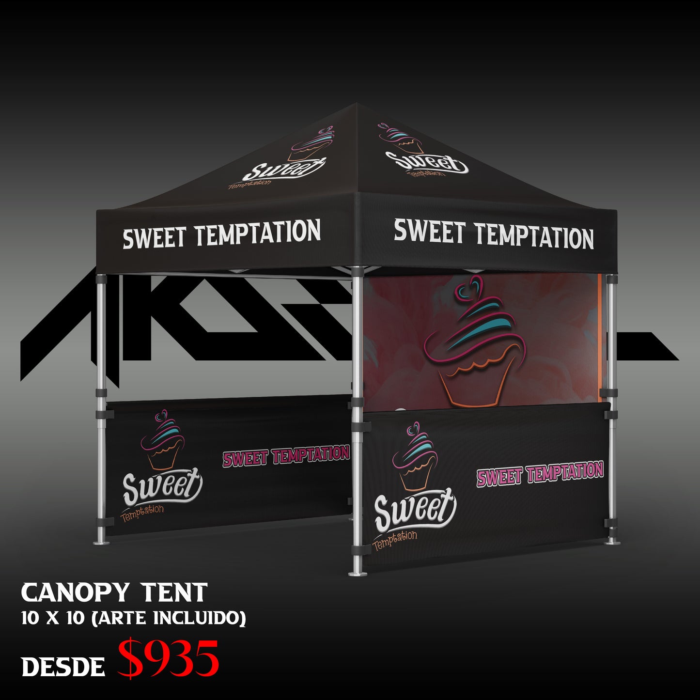 ARSENAL CUSTOM CANOPY TENT