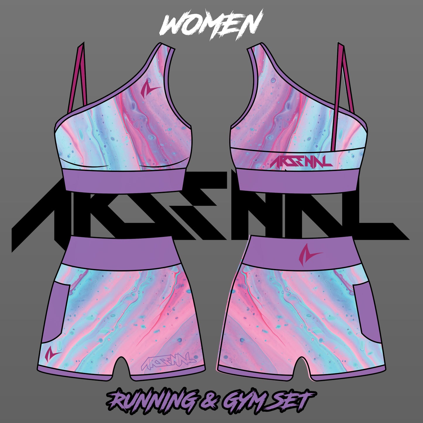 ARSENAL LADIES' GYM & RUNNING SET