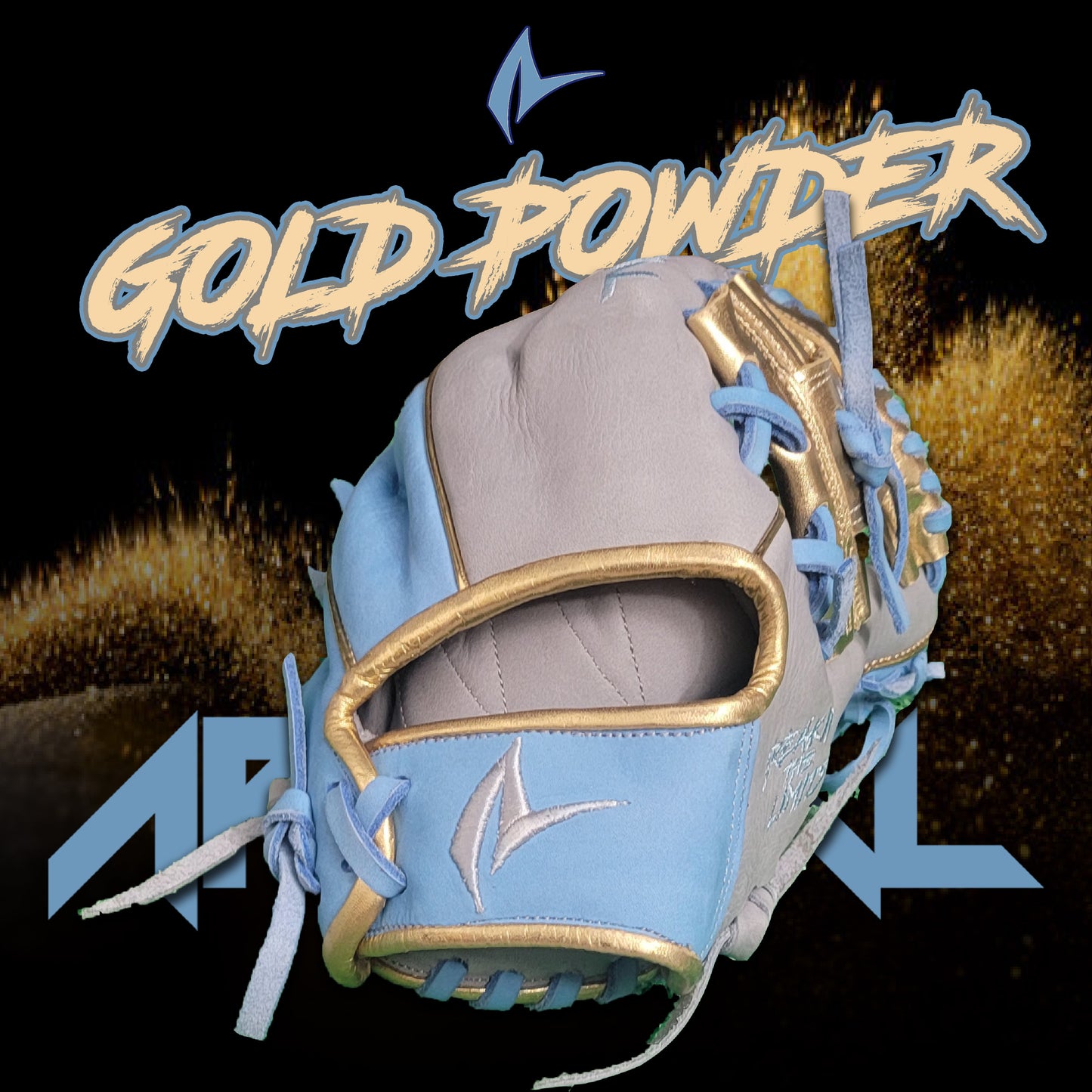 ARSENAL GOLD POWDER GLOVE