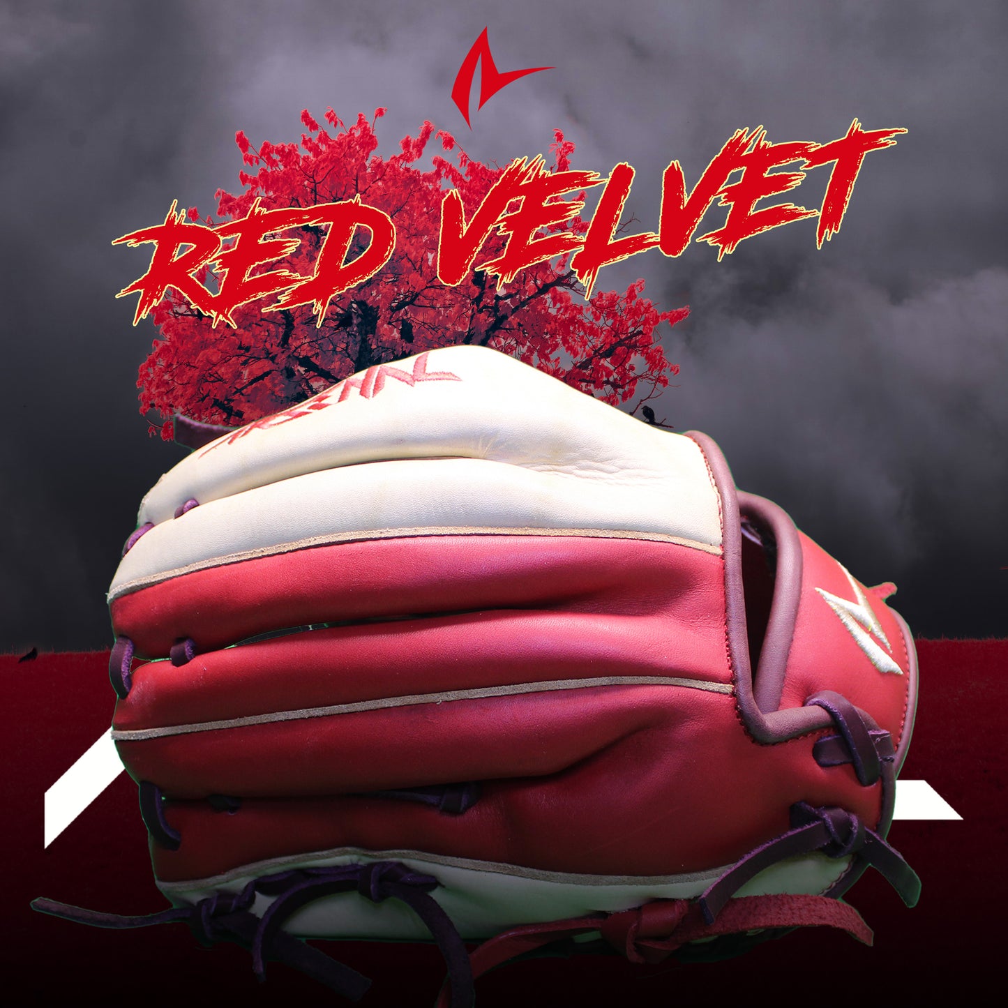 ARSENAL RED VELVET GLOVE