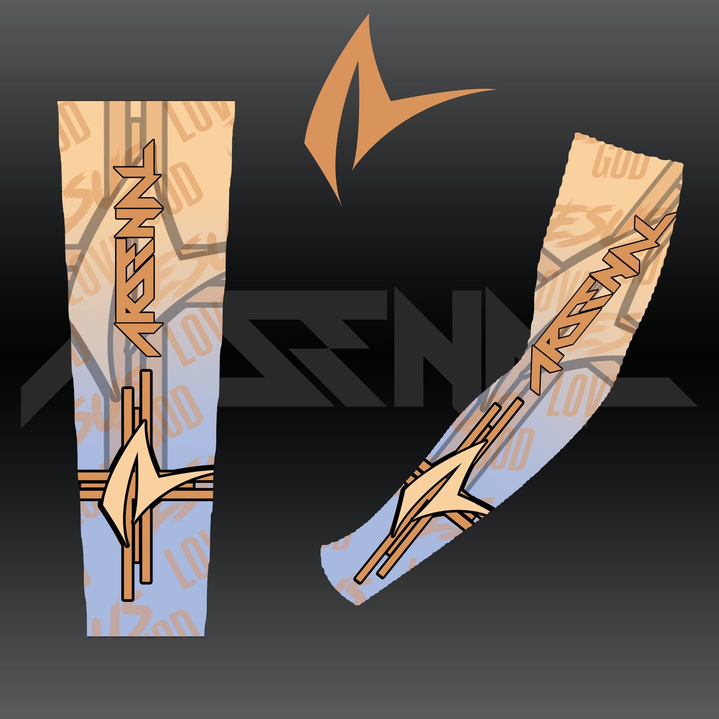 ARSENAL ARM SLEEVES JESUS CROWN EDITION