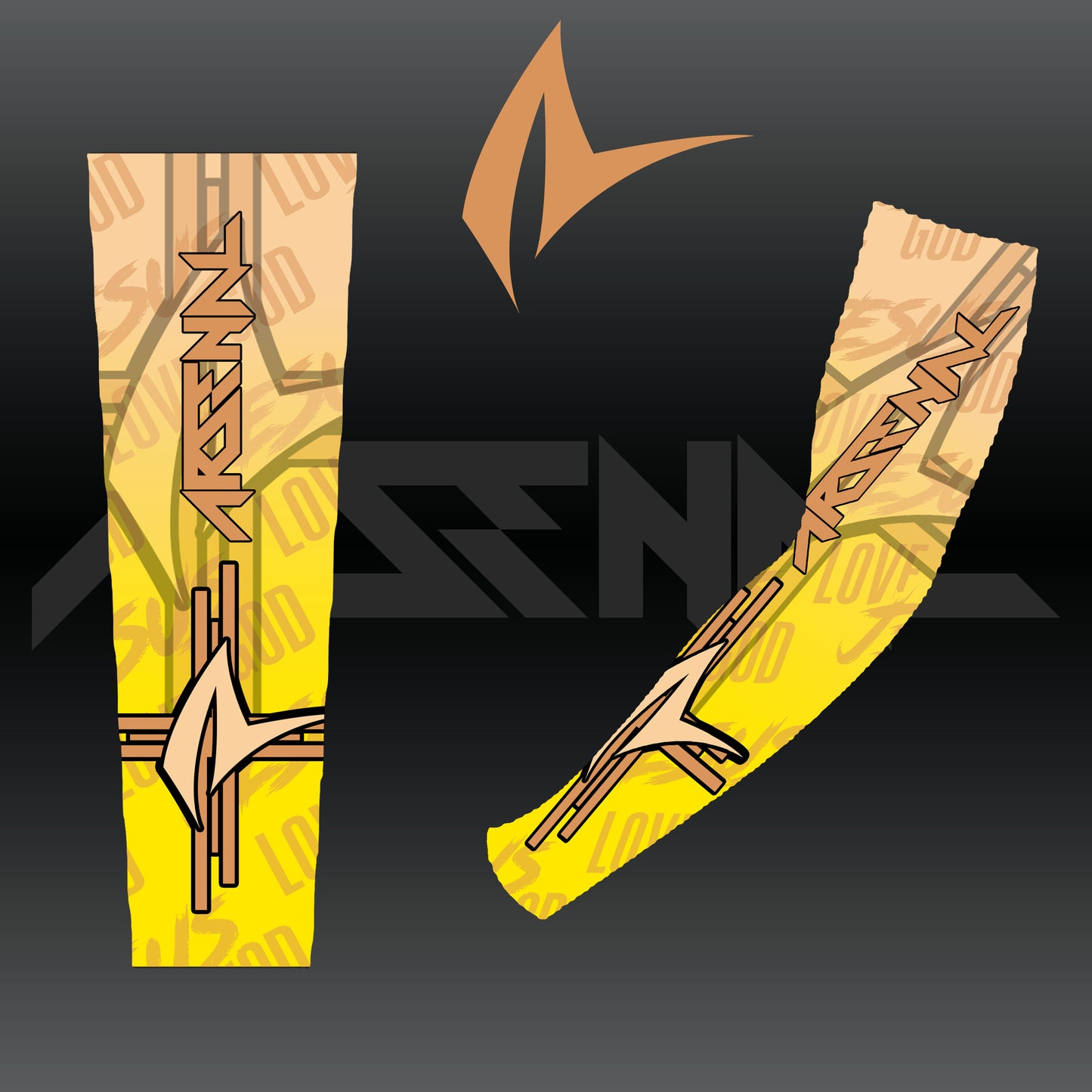 ARSENAL ARM SLEEVES JESUS CROWN EDITION