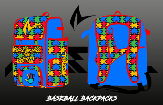 ARSENAL BASEBALL BIG BACKPACK AUTISM 2