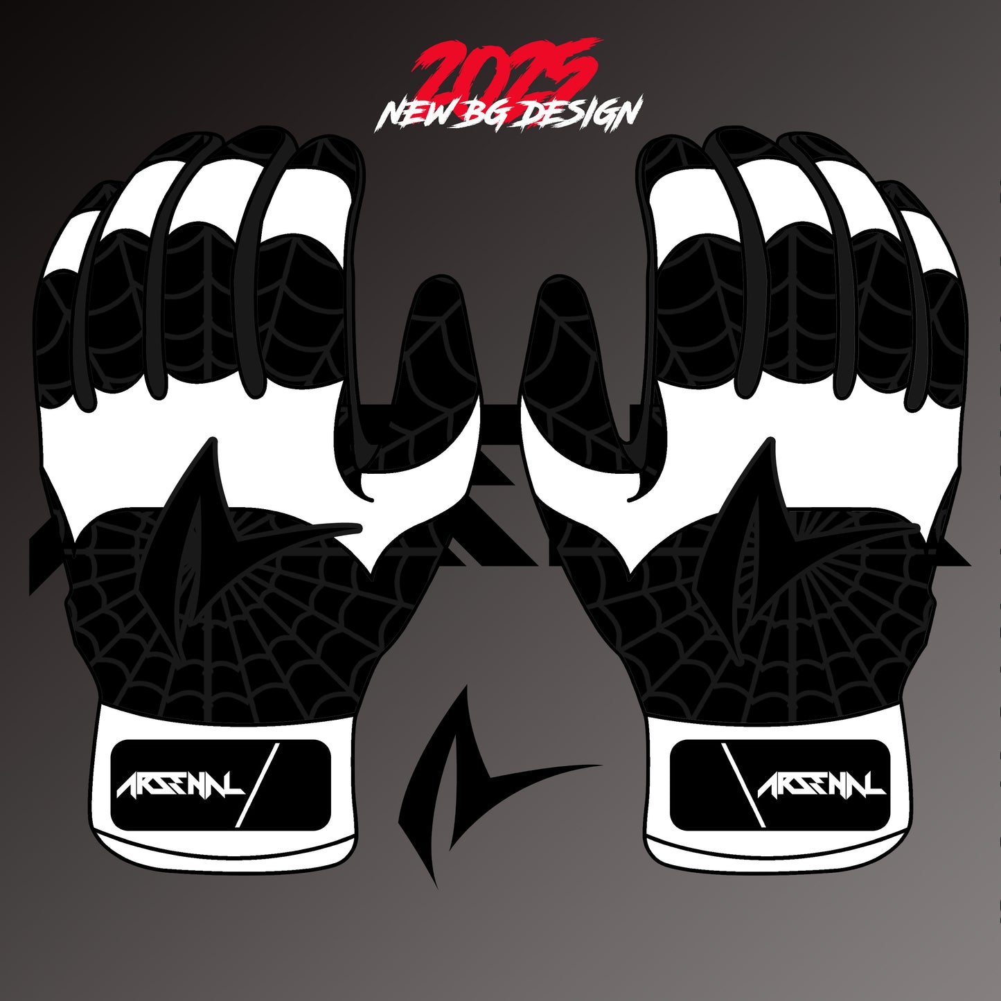 ARSENAL SPIDEY LONG CUFF BATTING GLOVES
