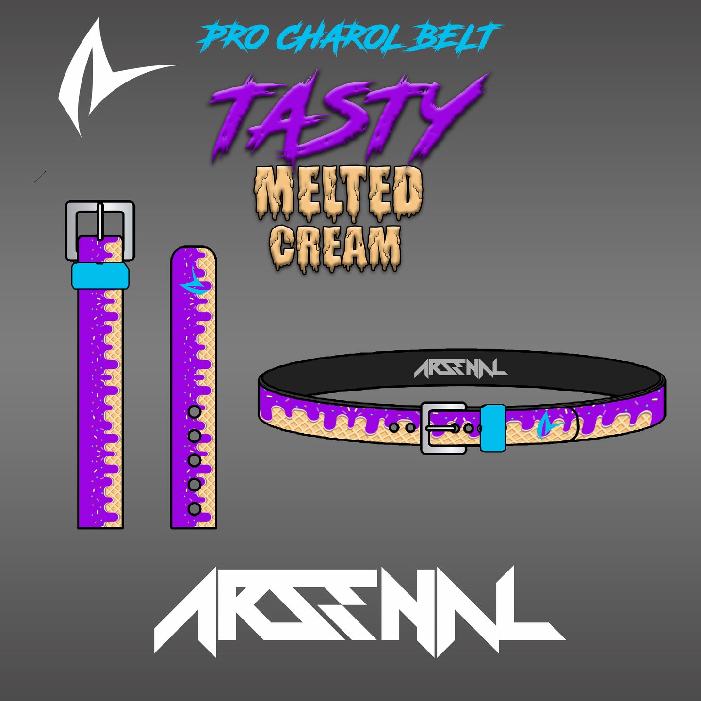 ARSENAL TASTY MELTED CREAM BELT