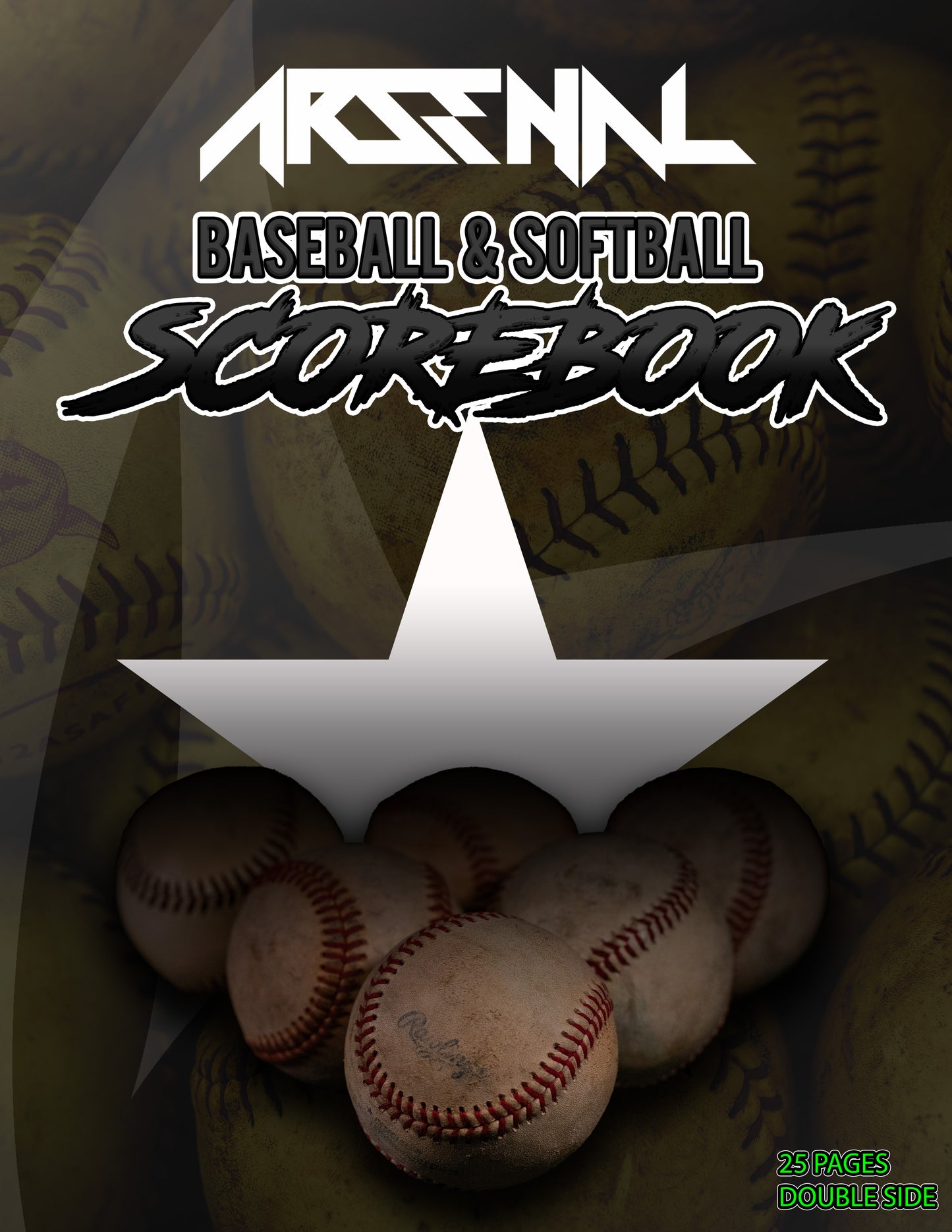 ARSENAL BASEBALL & SOFTBALL SCORECARDS 25