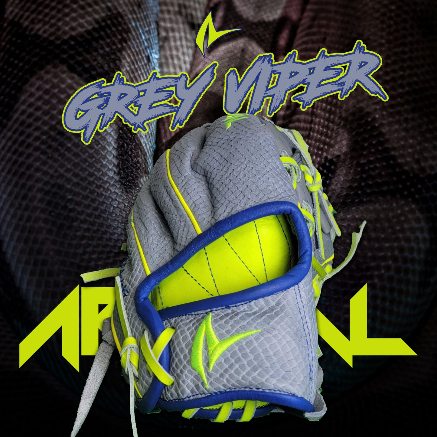 ARSENAL GREY VIPER GLOVE
