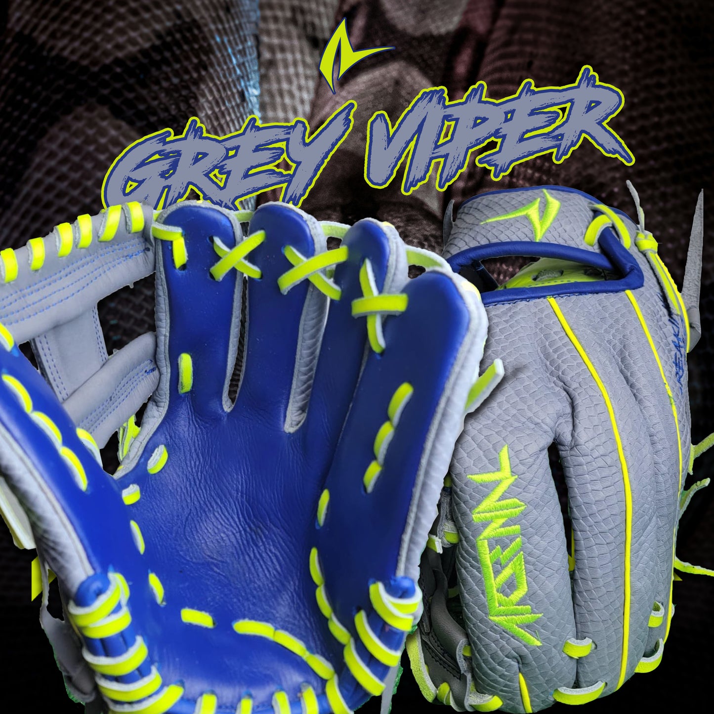 ARSENAL GREY VIPER GLOVE