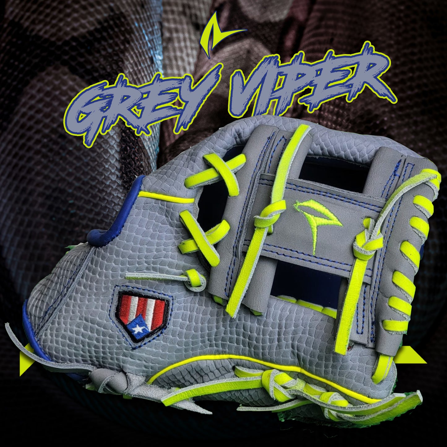 ARSENAL GREY VIPER GLOVE