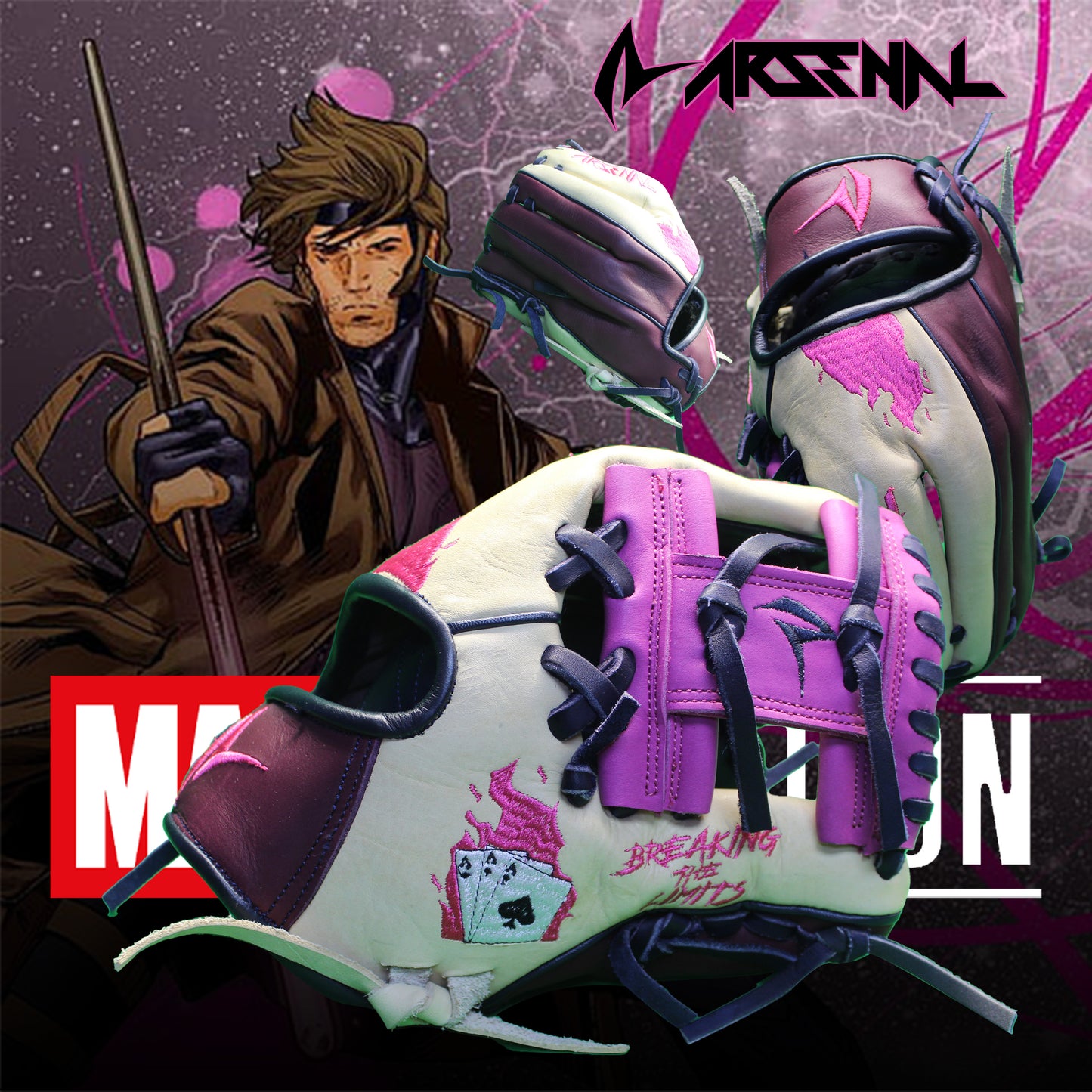 ARSENAL GAMBIT MARVEL EDITION GLOVE