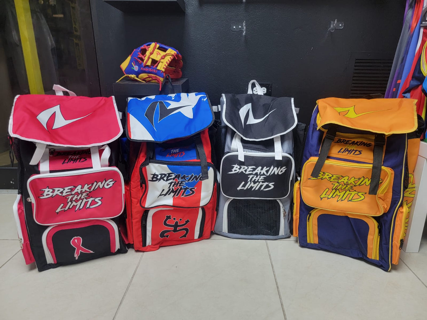 ARSENAL BASEBALL BIG BACKPACK PINK RIBBON