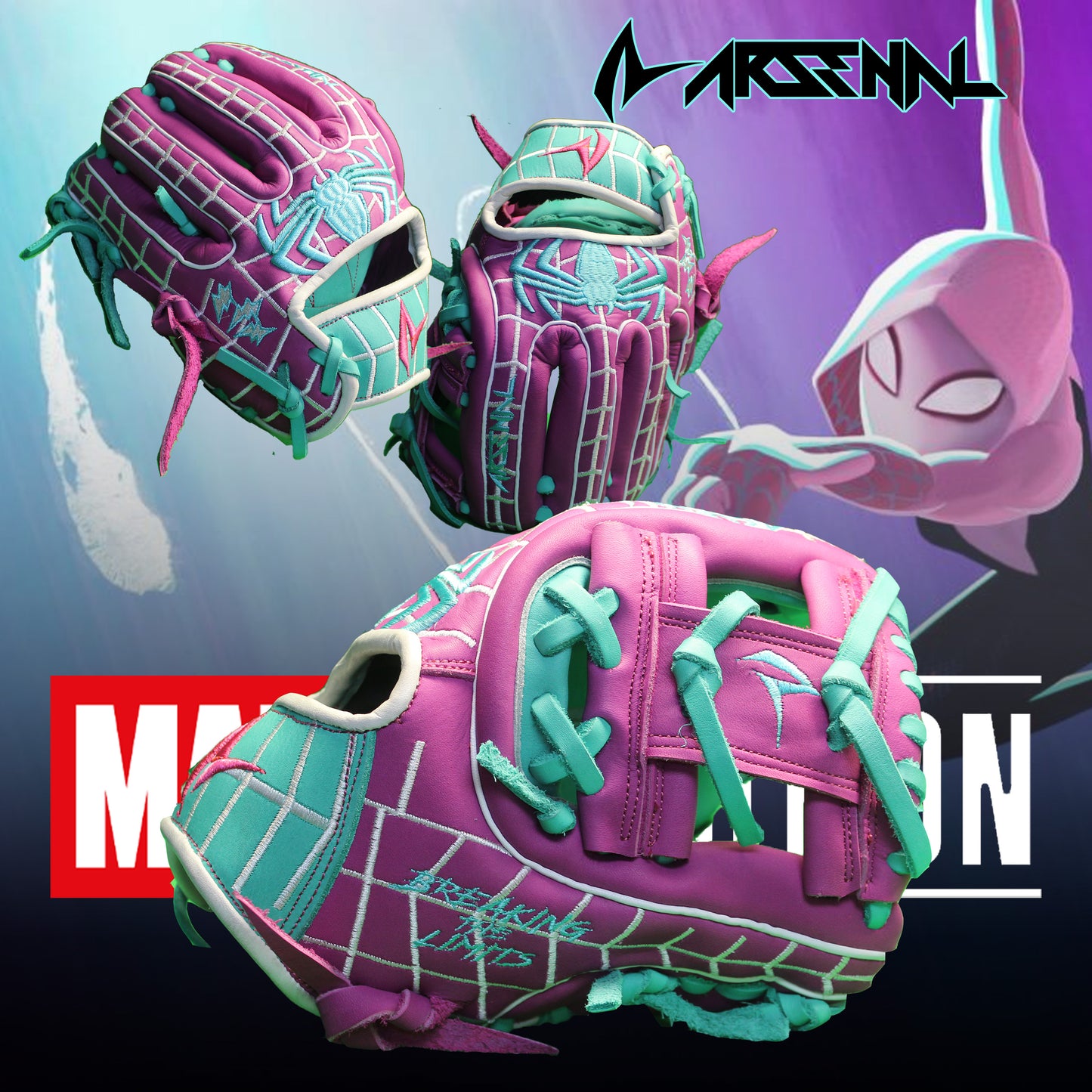 ARSENAL SPIDER GWEN MARVEL EDITION GLOVE