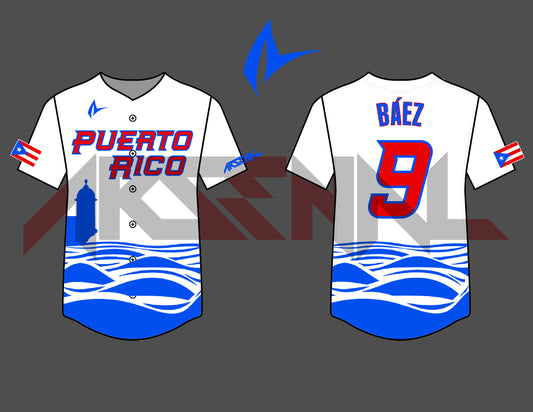 ARSENAL PUERTO RICO WORLD BASEBALL CLASSIC JERSEY