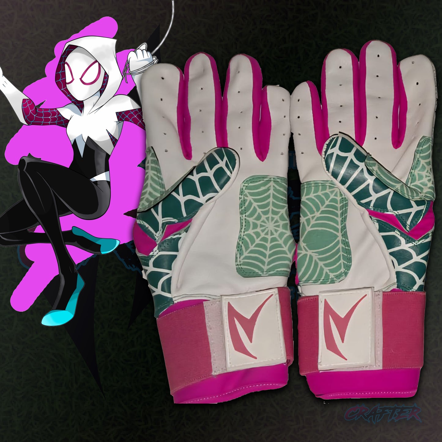 ARSENAL CRAFTERS LONG CUFF BG SPIDEY VERSE EDITION