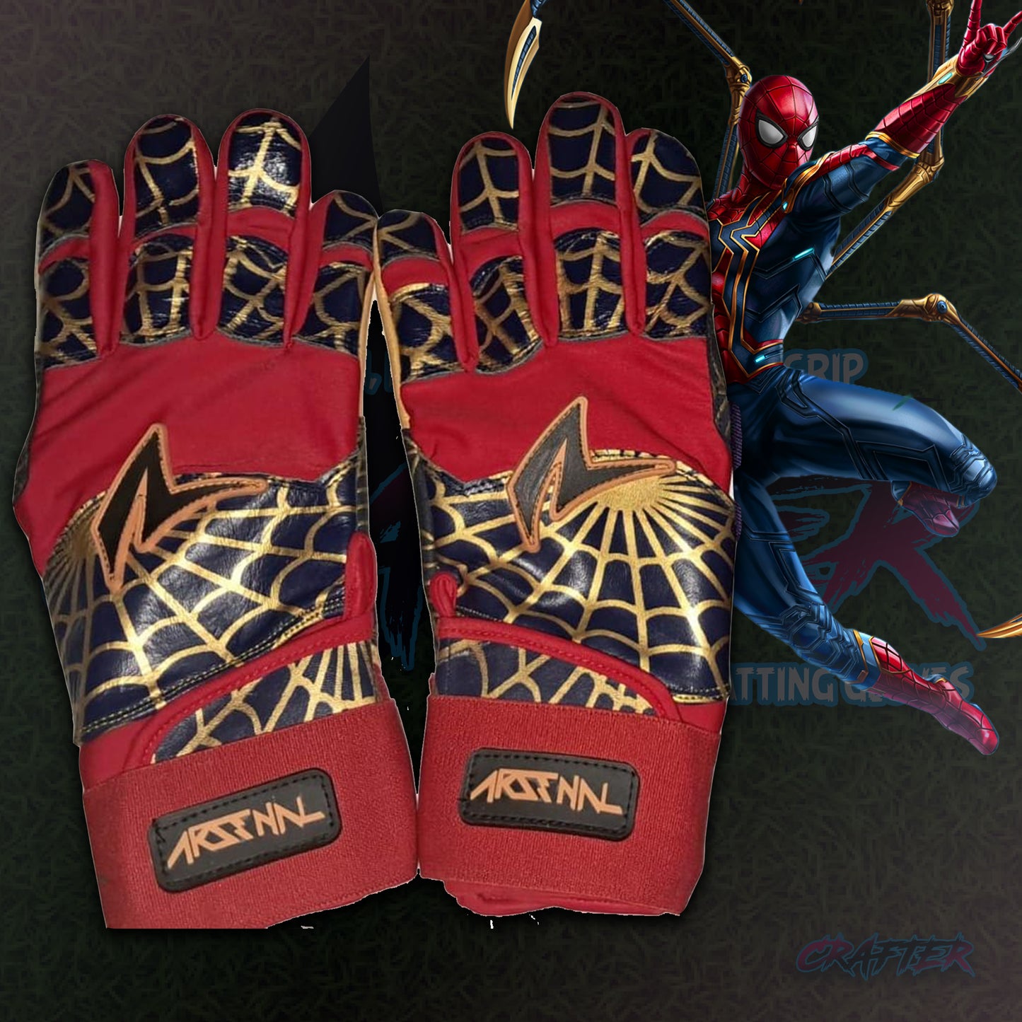 ARSENAL CRAFTERS LONG CUFF BG SPIDEY VERSE EDITION